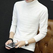 가바바 직수입 남성 스웨터 니트 하이넥 유니크 무늬 G3265