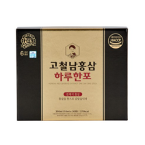 고철남홍삼 하루한포 홍삼 스틱 10ml 30포, 300ml, 11개