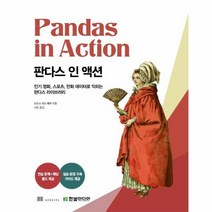 판다스 인 액션 영화 스포츠 만화 데이터로 익히는 판다스 라이브러리 코딩 챌린지, 상품명