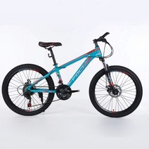 트렉자전거 trek 풀샥mtb 하이브리드 팻바이크 입문용mtb 자전거 하드 프레임 고탄소강 산악 디스크 브레이크 충격 흡수 포크 바이시클 풀 테이, a, 24인치
