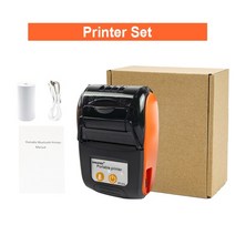 pocket 58mm Thermal 영수증 bill printer 휴대용 미니 블루투스 무선 mobile phone ticket printer for shop store impre, 1롤 추가