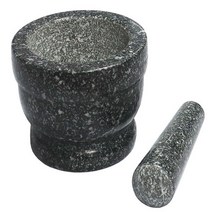 자연석 흑진주 돌절구 중-사이즈 절구통 마늘 깨 양념 다지기 갈이 찧기 이유식절구 절구공이 알약분쇄기 유아간식 이유식 조리절구 외경11.5 내경8/전체높이10cm