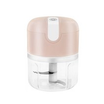 음식물처리기 분쇄기 싱크대 분쇄 음식물 처리기 다기능 푸드 프로세서 전기 고기 분쇄기 베이비 보충 야채, 03 Pink