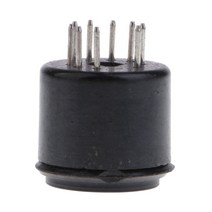 shangren 9 핀 튜브 소켓 12AX7 오디오 튜브 앰프 진공관 소켓 세이버베이스, 설명, 블랙, 플라스틱