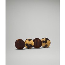 미국 룰루레몬 LULULEMON 207795 작은 발톱 헤어 클립 4팩 - 블랙/로스트 브라운/블랙/로스트 브라운/골든 샌드/블랙/골든 샌드/블랙, Black/Roasted Brown/Black/Roas