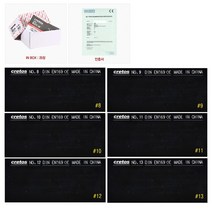 DIN인증 중국산 용접 흑유리 3T 8-13 차광도 모음 25개입, 12#, 1개