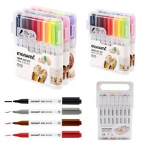 모나미 패브릭 마카 470 24색 세트, 모나미 24색 패브릭마카