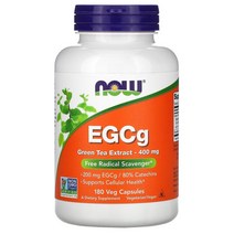 Now Foods 나우 푸드 EGCg 녹차추출물 400 1, 90 개