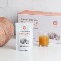 [김재식헬스푸드] 호박씨호박즙 100ml 30팩 x 4박스(총120팩), 단품, 단품