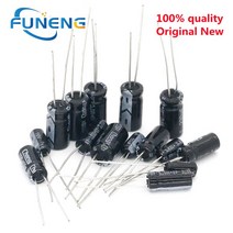2-50pcs 10V 16V 25V 35V 50V 63V 알루미늄 전해 콘덴서 마이크로포맷 uF 220 330 470 680, 41 50V0.1uF 20PCS