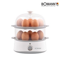 보만 7구 2단 계란찜기 멀티찜기 (알람기능) 달걀 만두 호빵 EB7210WG, 단품