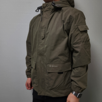 (국내매장정품) 스노우피크 남성 자켓 클랜드 유틸리티 자켓 Dark Khaki 바람막이 경량 점퍼 환절기 발열 스노우피크어패럴 의류