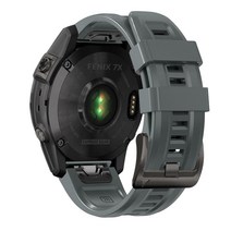 때문에 Garmin Descent G1 Mk1 Mk2 Mk2i 스트랩 Quick Fit 26mm 22mm 방수 실리콘 손목대 가민 시계대, #6, Quick Fit 22mm