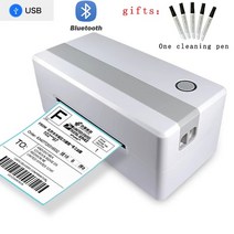 zhuoyma 4x6 데스크탑 배송 가정용 열전사 라벨 프린터 ebay ups fedex 바코드 라벨 메이커 기계와 호환 가능, USB 블루투스, au 플러그