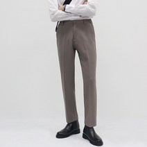 더블옴므 남성용 7컬러 구김없는 프리미엄 링클프리 옆밴딩 테이퍼드핏 슬랙스