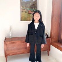 에이마켓 스판부츠컷 유아 아동 주니어청바지 아기면바지