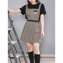 미용실 인턴유니폼 스텝 근무복 작업복 헤어샵 바버샵, 챠콜