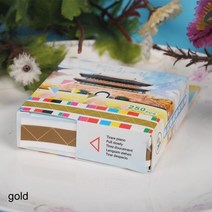 콜북 포카앨범 폴라로이드앨범 인스탁스미니사진첩10 개/상자 자기 접착제 코너 스크랩북 환경 보호 PVC 사, 05 white gold