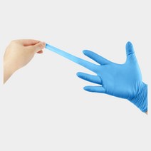 수술용장갑 만능니트릴장갑 100매 블루 의료용 니트로, 블루_M, 중(M)