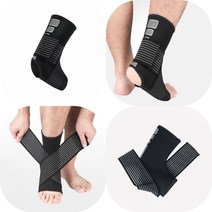 마트498 1P 이중 스트랩 발목보호대(S) 등산 발목토시 약국 얇은 복숭아뼈 발목접질렀을때