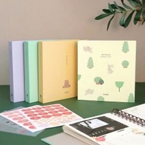 GO2shop GO2shop_ 메모장 북마크 임신다이어리 일기다이어리 키링플래너 태교앨범, ★선택* 코니테일 너를기다리는맘 임신다이어리, ★선택* 04 민트