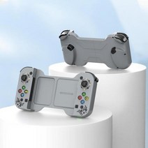 무선 BT 5.0 휴대 전화용 신축성 게임 컨트롤러 안드로이드 IOS 패드 조이스틱 PS4 스위치 PC 용 개폐식, 한개옵션1, 08 Grey