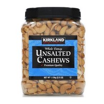 커클랜드 무염 캐슈너트 1.13kg Costco Kirkland Signature Unsalted Cashews 2.5 lb