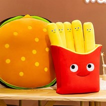 귀여운 감자튀김 푸렌치푸라이 봉제 쿠션 인형 인테리어소품 [Cute French Fries Cushion Interior Item]