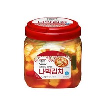 종가 엄마손맛 맞벌이 우리가족 담백한 나박김치 1.2kg PET 고구마 아이반찬 소면 고기 자취 신혼부부 대용량, 24개