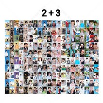 아스트로 ASTRO 단체 개인 굿즈 포토카드 100장 세트 4종 단체사진 아이돌 굿즈 폴구 포구, 02+03