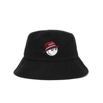 골프 버킷햇 스포츠 모자 썬캡 버킷 햇빛 차단용 커플 남녀 공용 대야, black 1