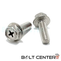 스텐후렌지육각볼트 봉단위 와샤볼트 풀림방지 플랜지, 스텐후렌지육각볼트 M8X20-100개