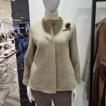 조이너스 여성정장 매장인기상품 라운드 캐시미어 소재의 고급스러운 브로치세트 자켓