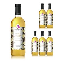 포모나 바닐라 시럽 1L (6개박스), 단품