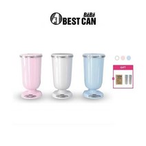 [베베모델/이중덮개형] [항균리필롤 총 30개월분] 세계최초발명특허 5중밀폐 인테리어 휴지통, 상세설명 참조, [베베모델/이중덮개형] B200AR2 P(핑크)