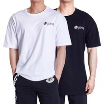 [2컬러 세트상품] 국대몸짱 직수입 순면 헬스나시 남자 머슬핏반팔 트레이닝복