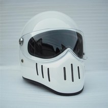 오더봇 티티앤코 소두핏 헬멧 클래식 바이크 스쿠터 베스파 할리 데이비슨 빈티지 레트로 하이바 TT02 티티엔코 풀 페이스 TT&CO 쉴드형, 무광블랙