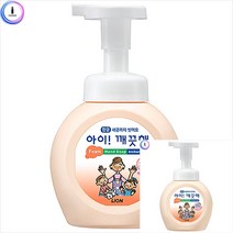 아이깨끗해 용기 250ML 복숭아 핸드클렌저 워시