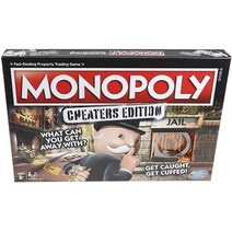 Monopoly 게임 Cheaters Edition 보드 게임 만 8세 이상 3627279347, San Antonio Monopoly Board Gam