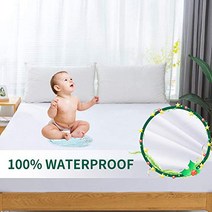 SLEEP ACADEMY Full Waterproof Mattress Protector – Soft Surface Hypoallergenic Breathable and Vinyl, 1