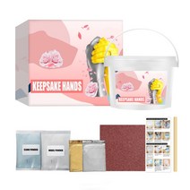 핫토이 산타 랜덤 귀칼 피규어 피규어제작 연인 웨딩 Keepsake 손 주조 키트 DIY 석고 동상 몰딩 잡고 지문 아이 아기 신생아 발 금형, [01] 1set