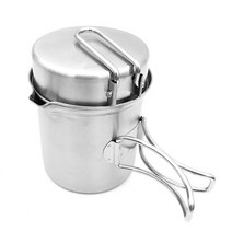 캠핑코펠 캠핑용 코펠 휴대용 캠핑냄비 캠핑식기 다목적 다기능 반합 용기 경량 캠핑그릇 NEW 최신형 캠핑조리도구 435, 없음