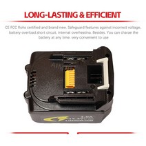 WORX worx 충전 임팩 드릴 렌치 전동드라이버 배터리 충전드릴 전동공구 미니 전동 드라이버 공구 충전식 마키타 BL1415 BL1430 BL1440 BDF343 BHP441, 14.4 볼트, CHINA, 1.14.4 볼트