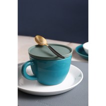 까사무띠 베네토 점보 머그 500ml, 딥블루, 1개