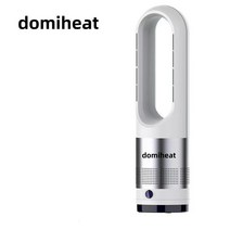 domiheat 날개없는선풍기 80도 진동 헤드 저소음 냉기/난방/공기청정 3in1 스탠드형선풍기, 18인치 팬