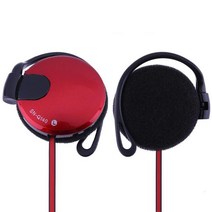 귀찌이어폰 가성비 블루투스 골전도 실용적인 클립 온 디자인 유선 휴대폰 스포츠 헤드셋 3.5mm 잭 내마모