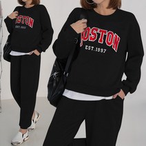 [쏭스타일] Boston트레이닝세트(기모)
