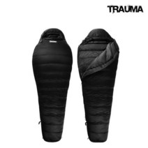 트라우마 레인저 1500 블랙 / 오리털침낭 / 동계용, 단일속성