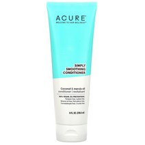 Acure 심모발 관리 플리 수딩 컨디셔너 코코넛 마룰라 오일 236.5 ml (8 fl oz)