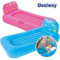 BW 67496 유아드림그리머스 에어베드, BW_67496 유아 에어베드-블루, 상품선택/BW_67496 유아 에어베드-블루